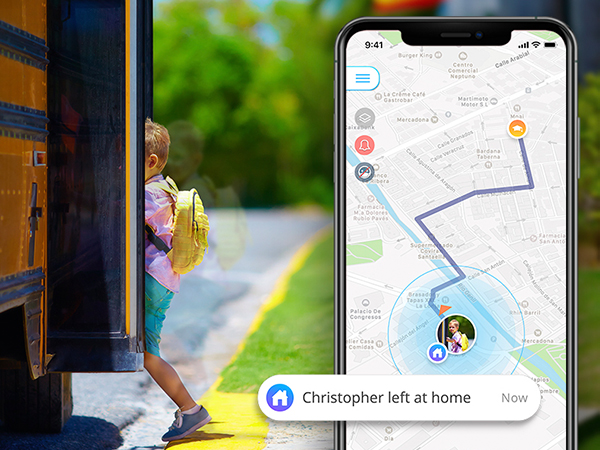 Location Sharing App with place alerts