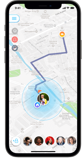 aplicativo de rastreamento de celular iSharing